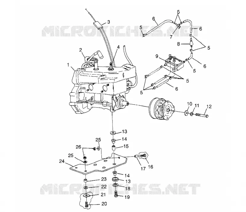 ENGINE MOUNTING