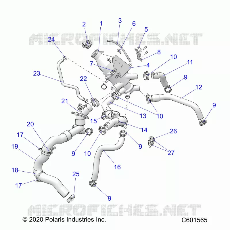 ENGINE, COOLING SYSTEM