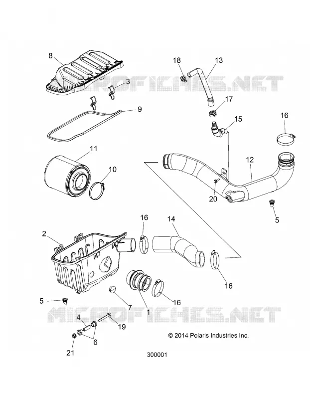 ENGINE, AIR INTAKE SYSTEM