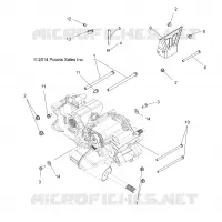 DRIVE TRAIN, MAIN GEARCASE MOUNTING