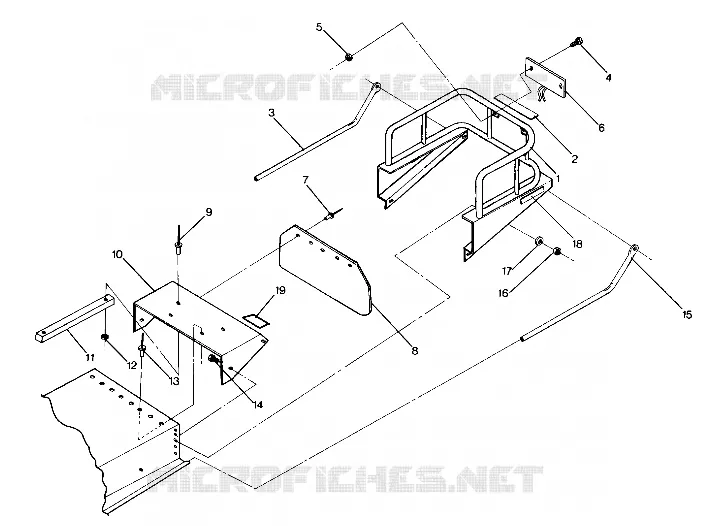 TUNNEL EXTENSION RACK STARTRAK (4916811681007A)