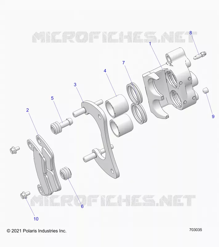 BRAKES, REAR CALIPER