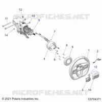 STEERING, UPPER, STANDARD