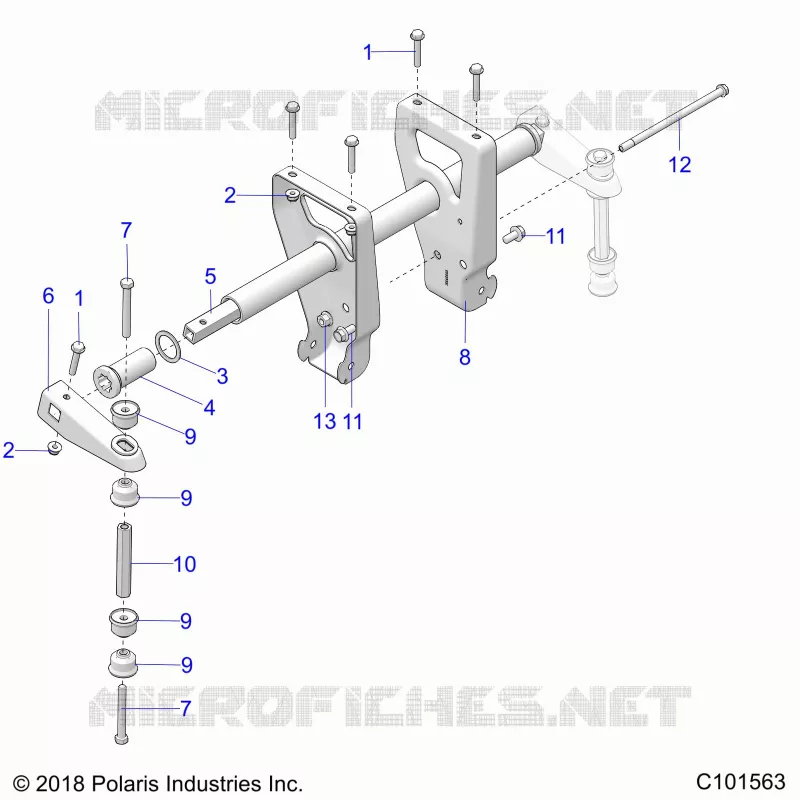 SUSPENSION, TORSION BAR