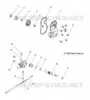 WATER PUMP AND OIL PUMP