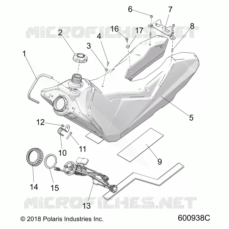 FUEL SYSTEM, FUEL TANK ASM.