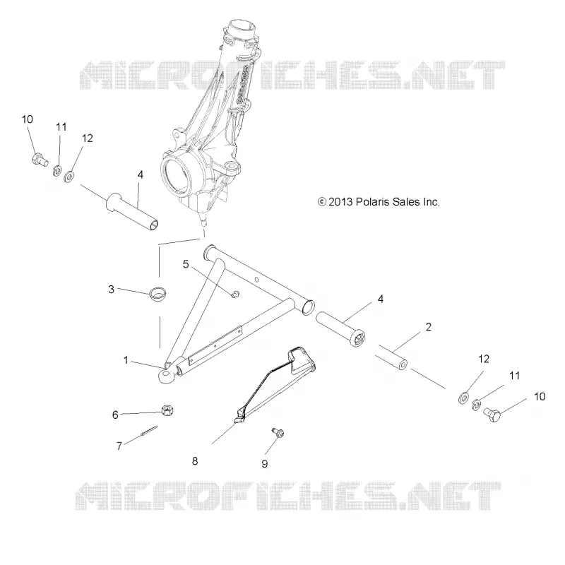 SUSPENSION, A-ARM AND STRUT MOUNTING