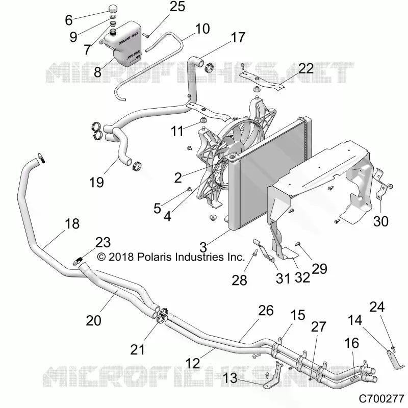 ENGINE, COOLING SYSTEM