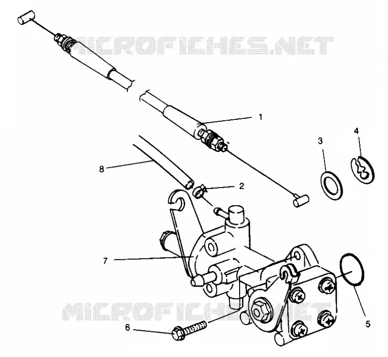 OIL PUMP SL 700 B964066 AND  INTL. SL 700 I964066 (4935633563C007)