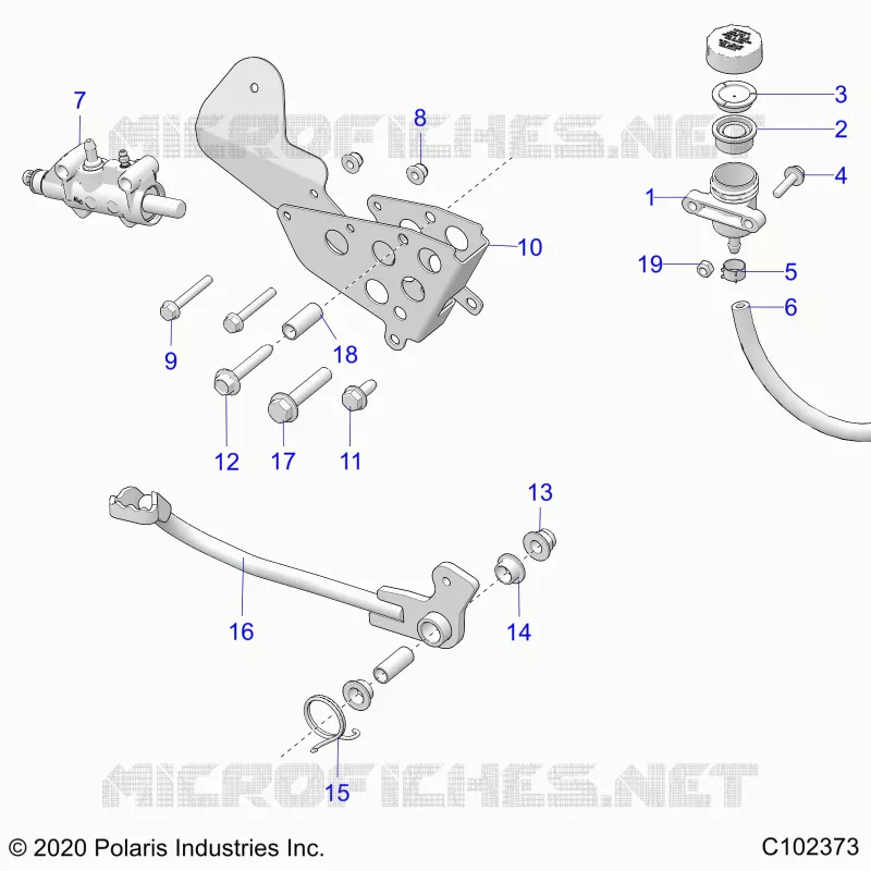 BRAKES, BRAKE PEDAL AND MASTER CYLINDER
