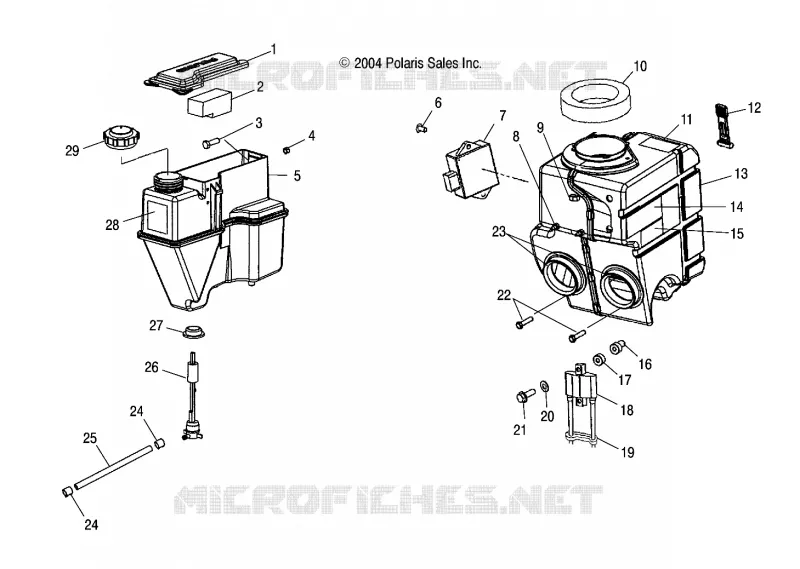 OIL TANK/AIR BOX