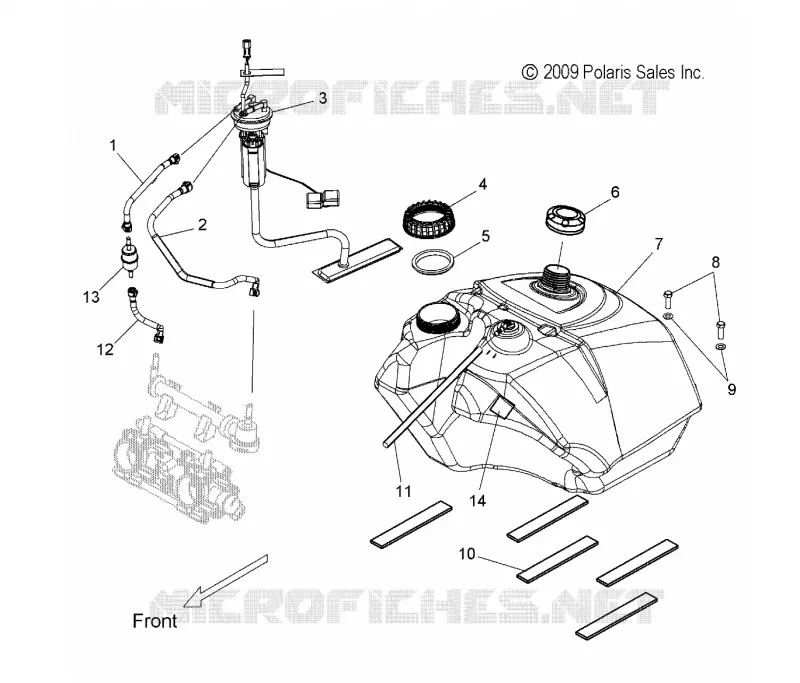 FUEL SYSTEM, FUEL TANK AND FUEL LINES