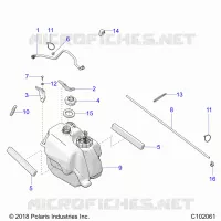 FUEL SYSTEM, FUEL TANK ASM.