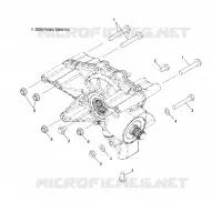 GEARCASE, MOUNTING, REAR