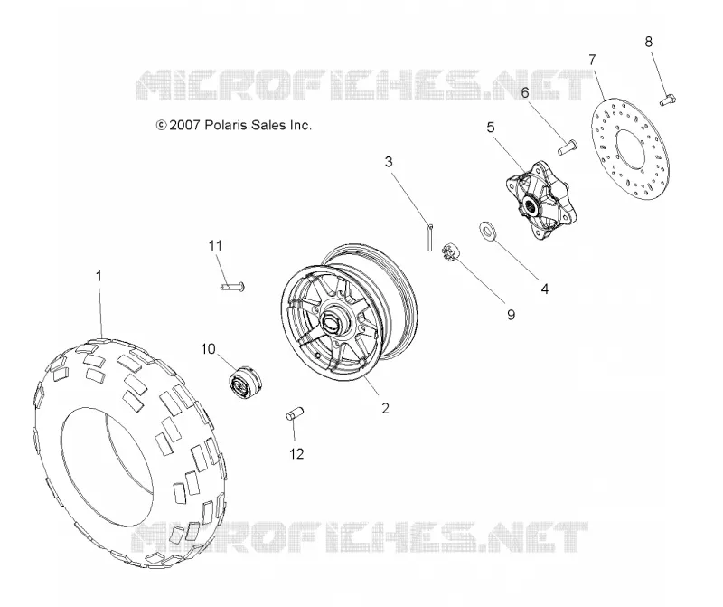 WHEELS, FRONT
