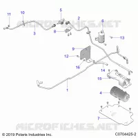 FUEL SYETEM, FUEL TANK EVAP, CANISTER AND LINES