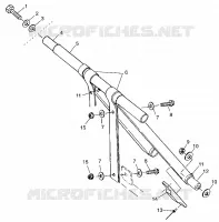 FRONT TORQUE ARM CLASSIC  0973865 (4938463846B011)