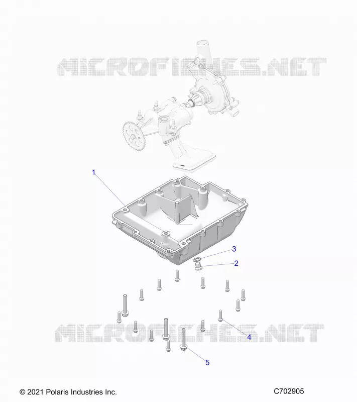 OIL SUMP COVER