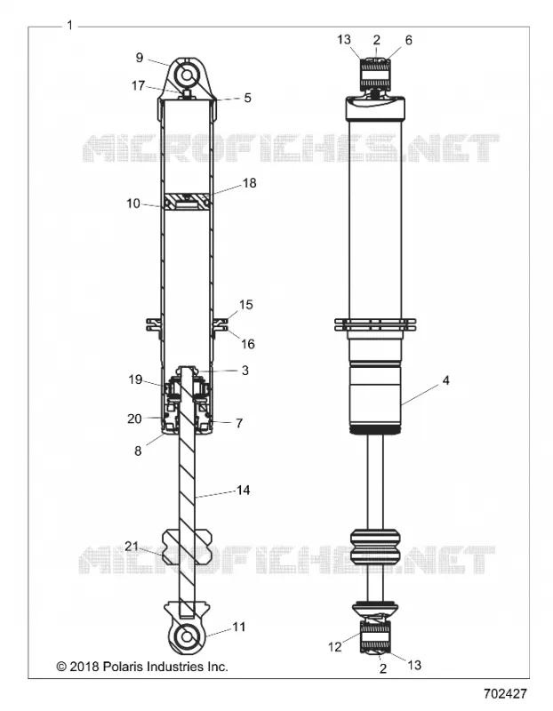 FRONT SUSPENSION SHOCK INTERNALS