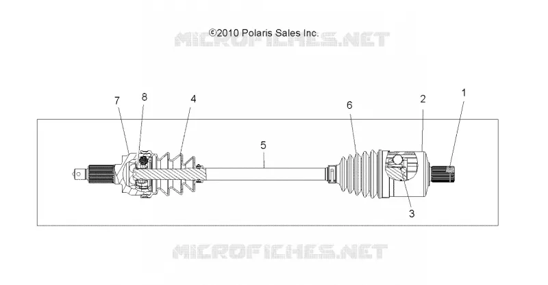 DRIVE TRAIN, DRIVE SHAFT, FRONT