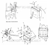 BATTERY BOX TRAIL TOURING 0982362 AND EUROPEAN TRAIL TOURING E982362 (4942314231A009)