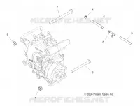 DRIVE TRAIN, GEARCASE MOUNTING, REAR