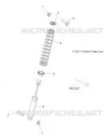 REAR SUSPENSION SHOCK MOUNTING
