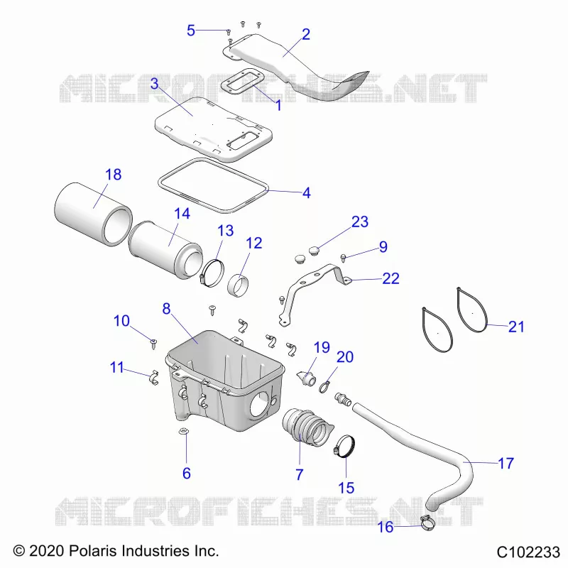 ENGINE, AIR INTAKE SYSTEM
