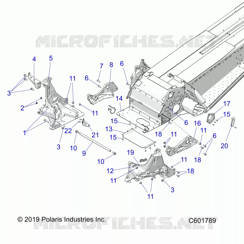 CHASSIS, BULKHEAD ASM.