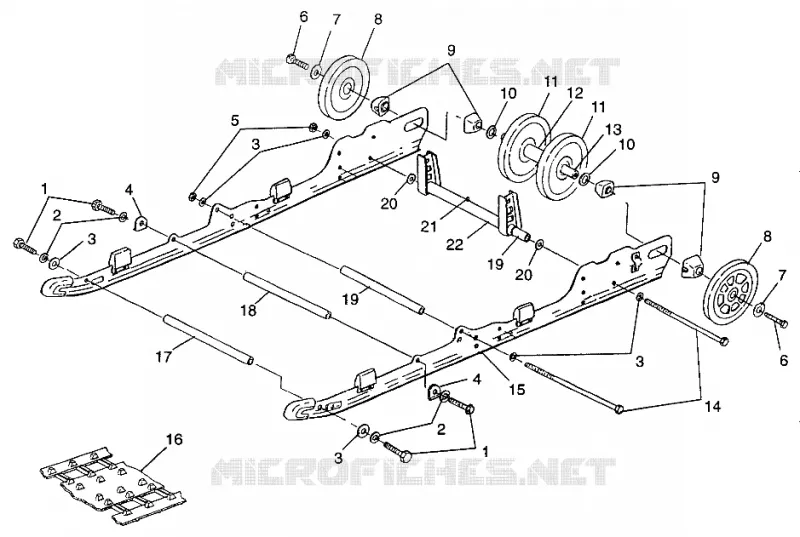 SUSPENSION ULTRA SPX 0975678, ULTRA SPX SE H975678 AND EUROPEAN ULTRA SPX S (4939533953B011)