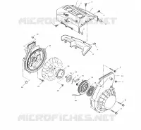 BLOWER HOUSING    RECOIL STARTER