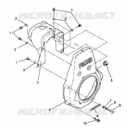 BLOWER HOUSING GT/0933127 (4923232323040A)