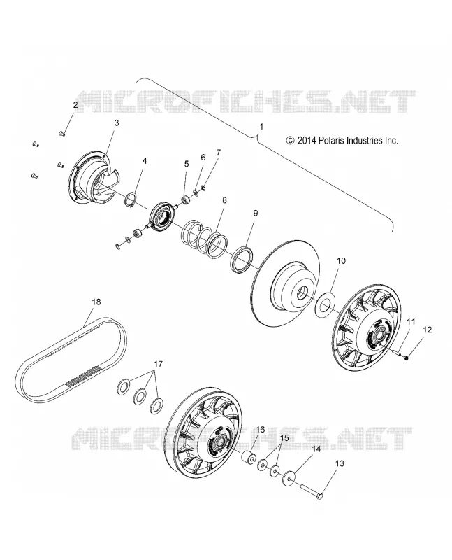 DRIVE TRAIN, CLUTCH, SECONDARY