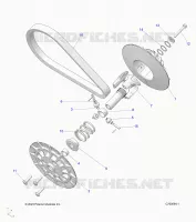 DRIVE TRAIN, CLUTCH, SECONDARY