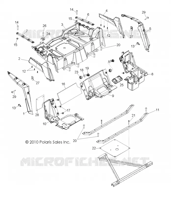 REAR RACK and FENDERS