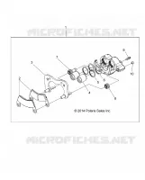 REAR BRAKE CALIPER