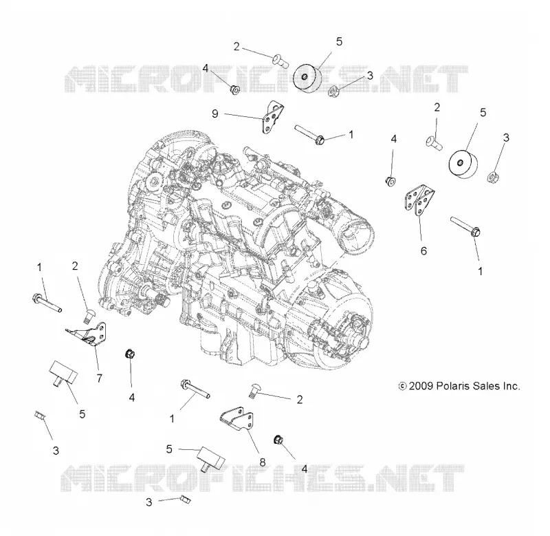 ENGINE, MOUNTING