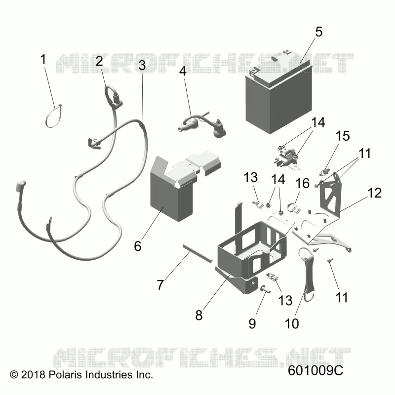 BATTERY/BOX AND CABLES