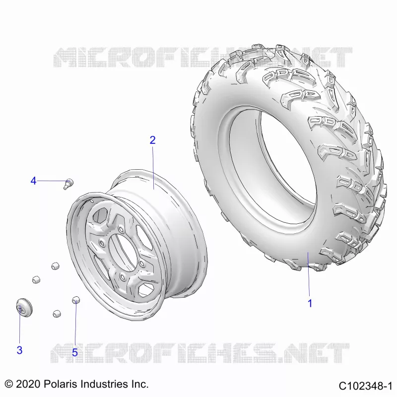 WHEELS, FRONT