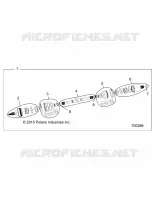 DRIVE TRAIN, REAR HALF SHAFT