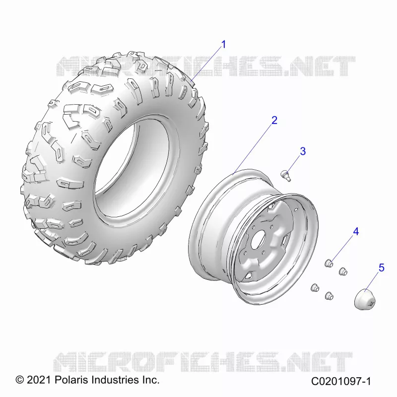 WHEELS, FRONT