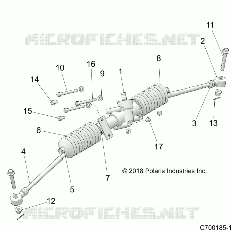 STEERING GEARBOX ASM.