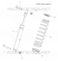 SUSPENSION, REAR SHOCK