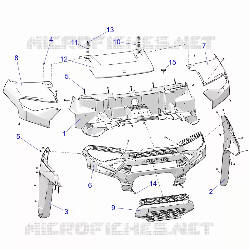 HOOD AND FRONT FACIA