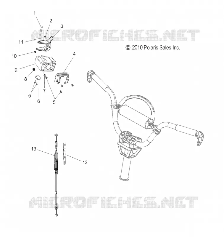 ENGINE, THROTTLE   CONTROL ASM.