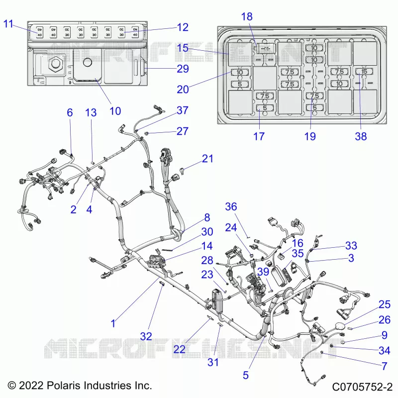 ELECTRICAL, WIRE HARNESS, CHASSIS