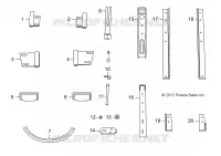 BODY, OPTIONS, 4 PASS HARD DOOR REPLACEMENT HARDWARE