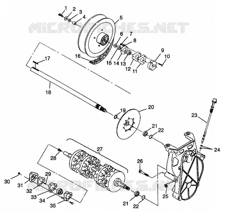 DRIVE TRAIN ULTRA SP 0970678 (4938093809B008)
