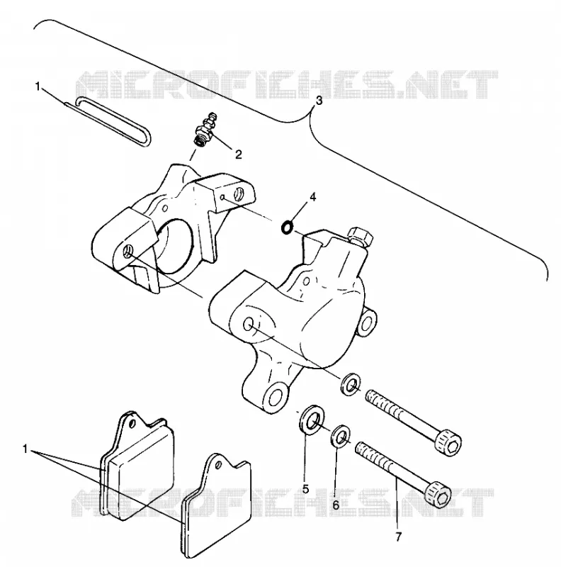 MIDDLE AXLE BRAKE 6X6 400L W968740 AND 6X6 400L NORWEGIAN N968740 (4935963596C004)