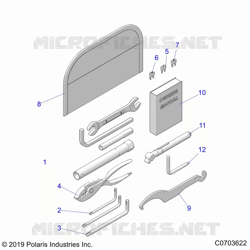 REFERENCE, OWNERS MANUAL AND TOOL KIT